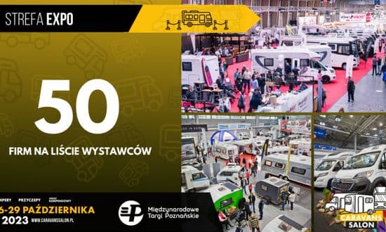 Już ponad 50 firm na liście wystawców Caravans Salon Poland